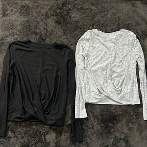 Women’s long sleeve workout tops M